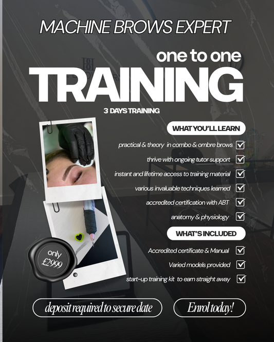 The Machine Brow Expert Training course